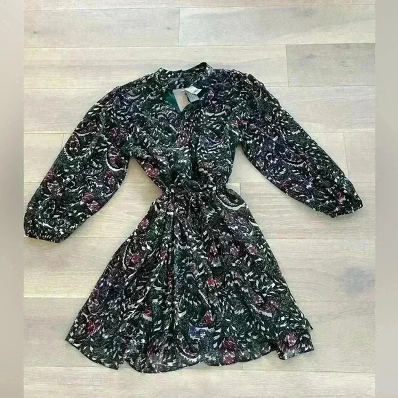 NWT Lane Bryant Cut Out Mock Neck Fit and Flare Dress Size 22 - Picture 4 of 11